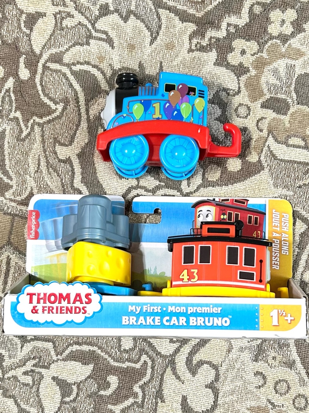 4/$20 Thomas & Friends Thomas Train Engine & Bruno Brake Car + Car with Freight